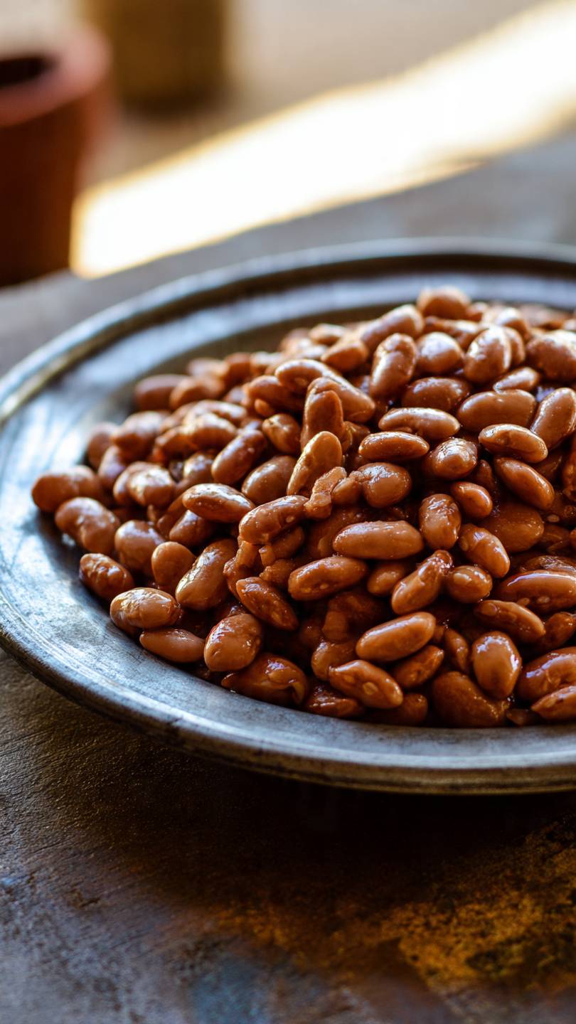 frijoles enteros