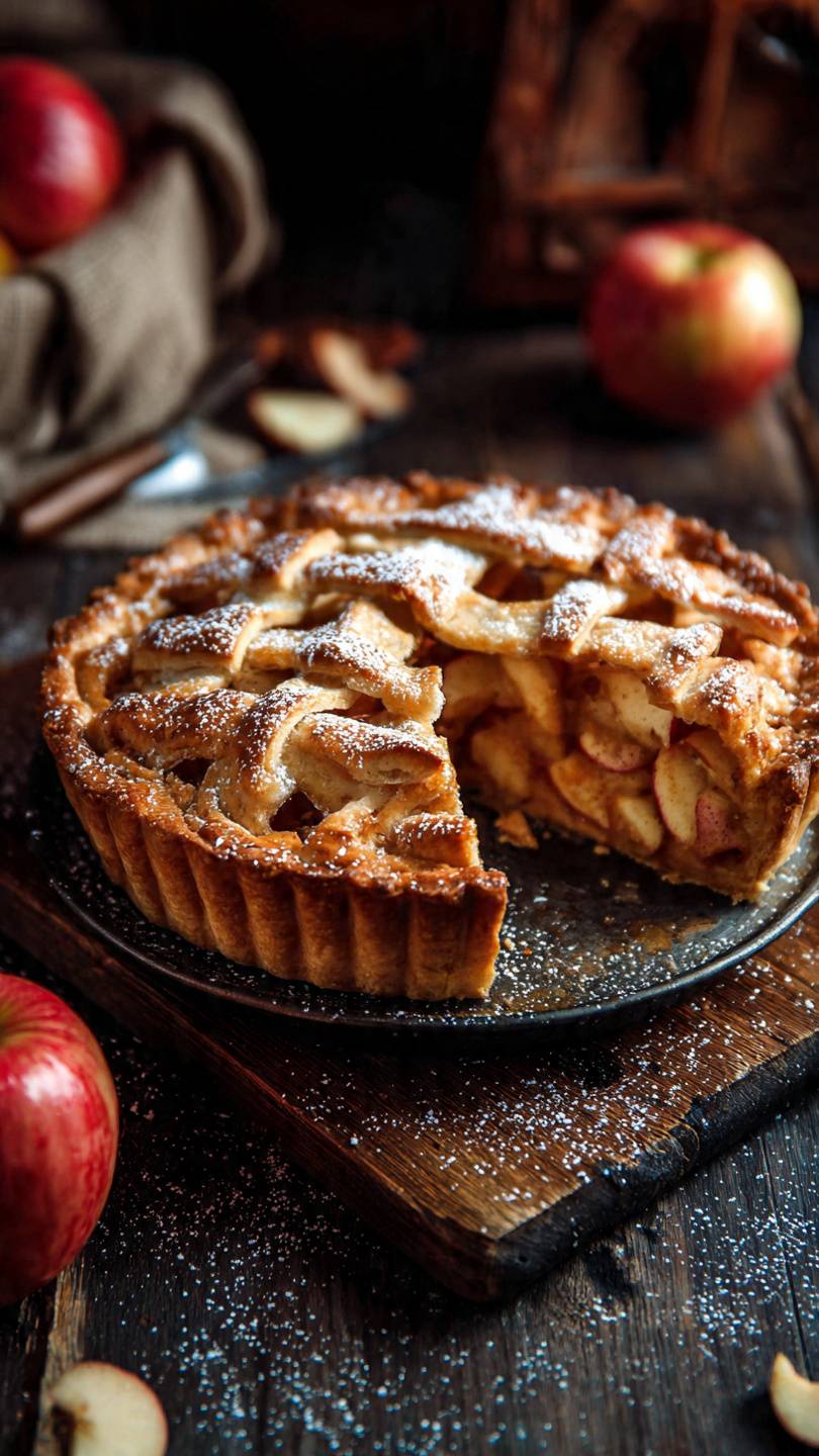 pie de manzana