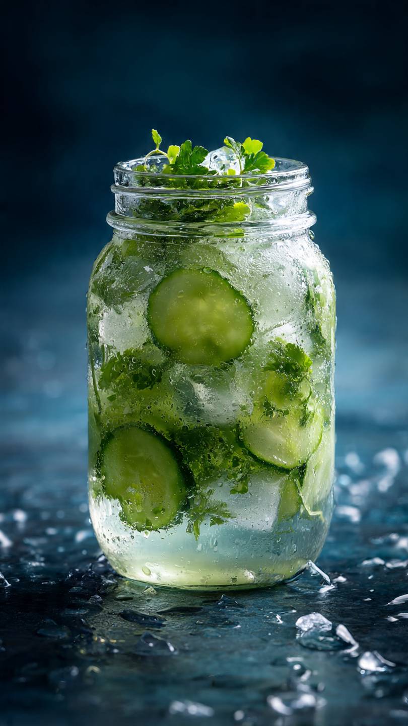 agua fresca de pepino