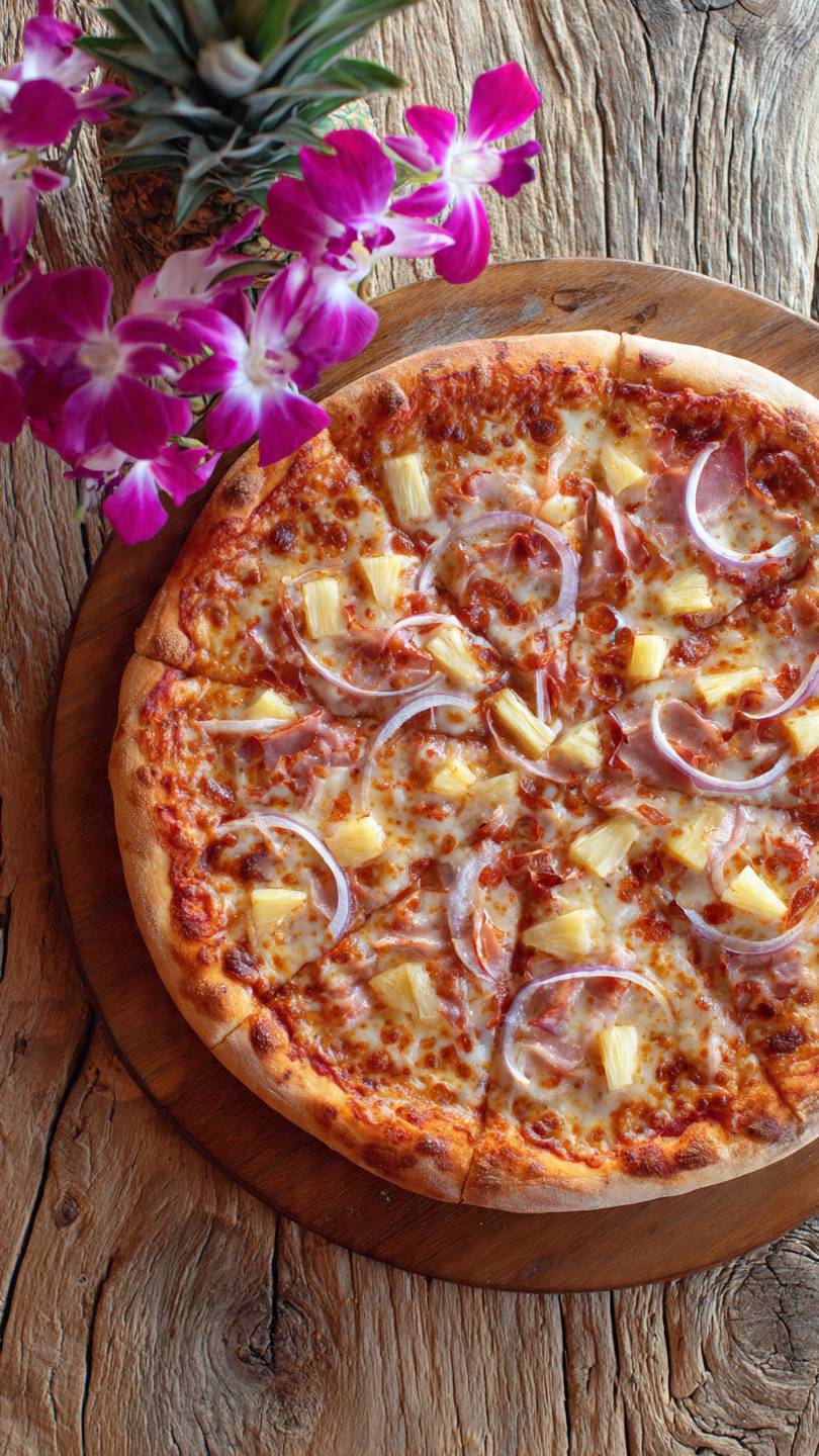 pizza hawaiana